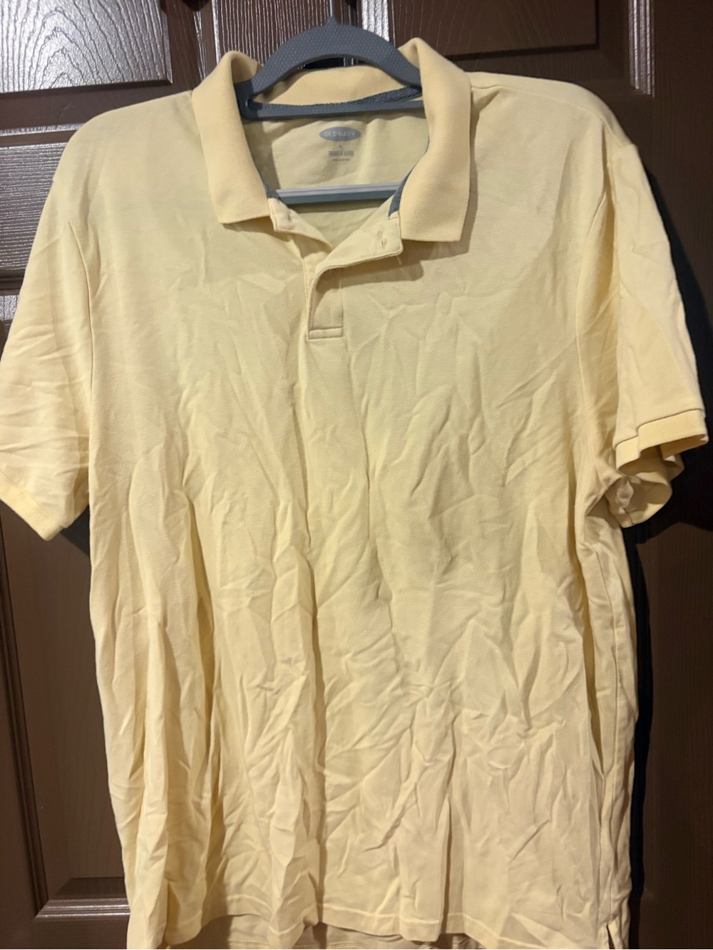 Old Navy Pale Yellow Men's Polo Shirt